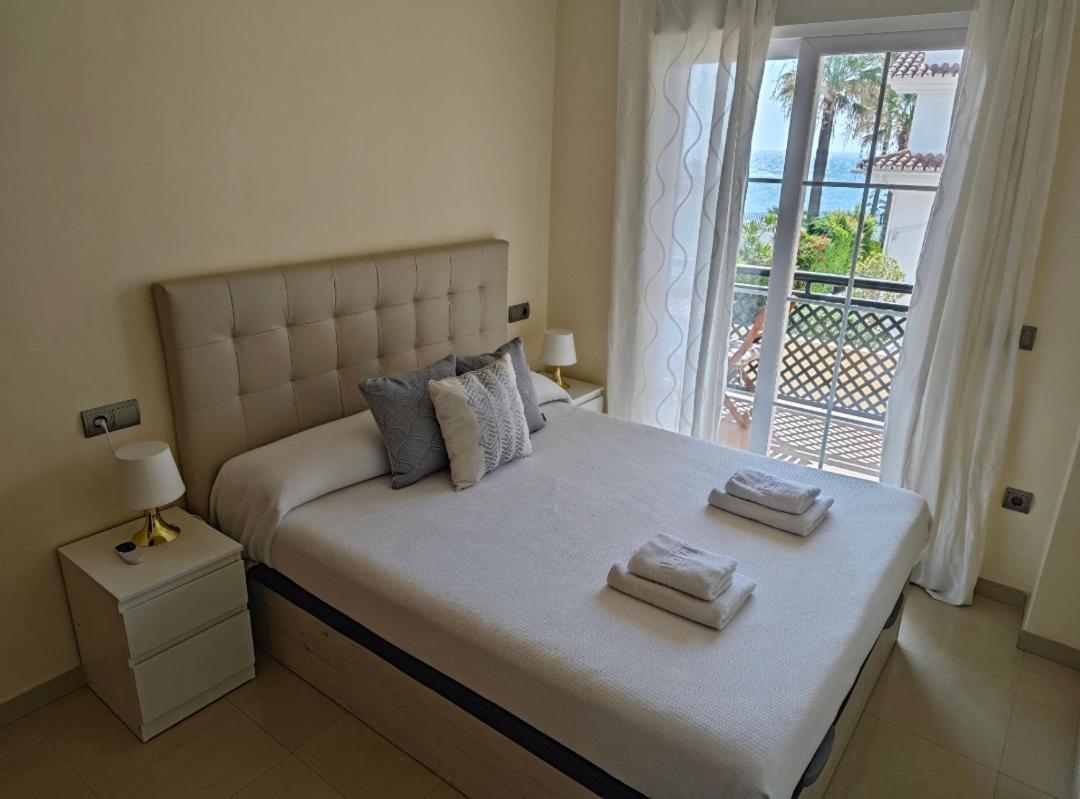 Benalmadena Beach Apartamento Con Vistas Al Mar Y Parking Privado Incluido 外观 照片